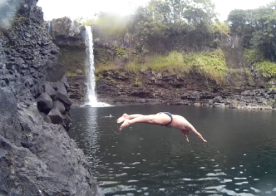 Diving into PeePee Falls