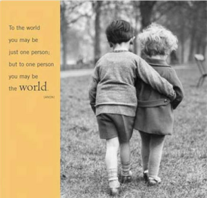 One person makes all the difference