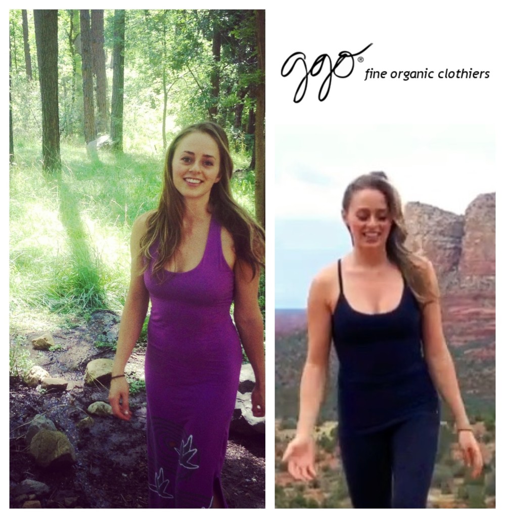 Beautiful Picture of Bridget Nielsen in organic clothing