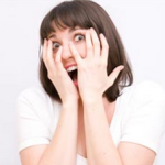 Women showing Excitement or Anxiety