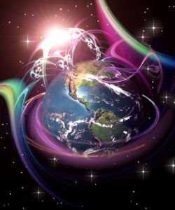 Energy Frequency Swirling Around Earth