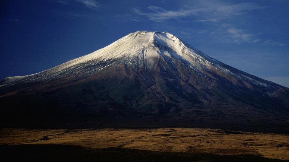 Beautiful view of Mt. Fuji in Japan, the Solar Plexus chakra of Earth