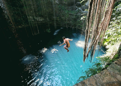 Jump Into a Cenote