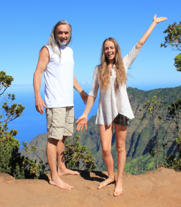 Kirk and Bridget in Kauai